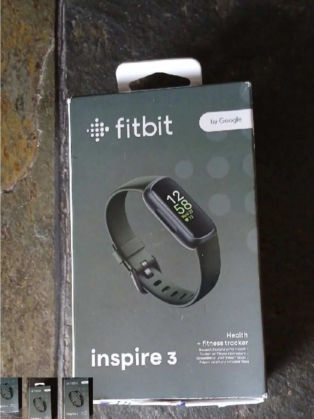 fitbit Inspire 3 Tracker in Olive Green